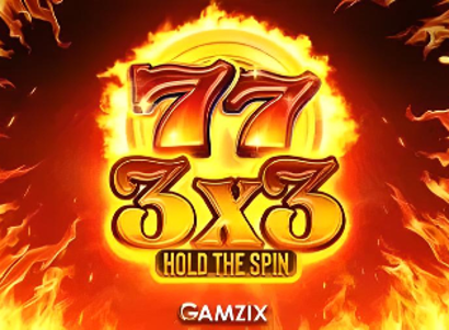 3x3 Hold The Spin Logo