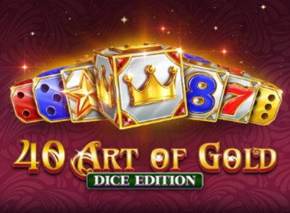 40 Art of Gold Dice Edition Golden Coins Link Logo
