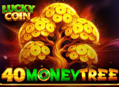 40 Money Tree Lucky Coin Logo