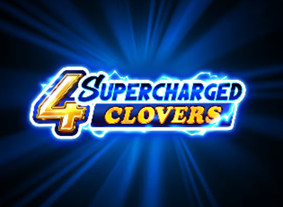 4 Supercharged Clovers Hold and Win Logo