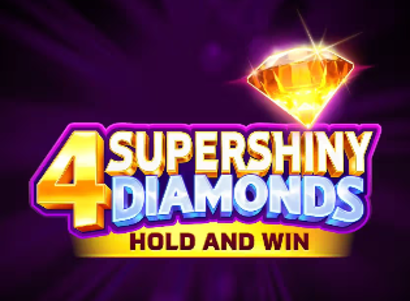 4 Supershiny Diamonds Hold and Win Logo