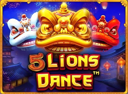 5 Lions Dance Logo