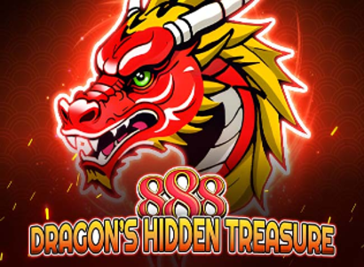 888 Dragons Hidden Treasure Logo
