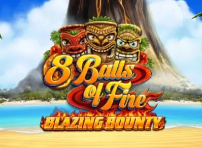 8 Balls of Fire Blazing Bounty Logo
