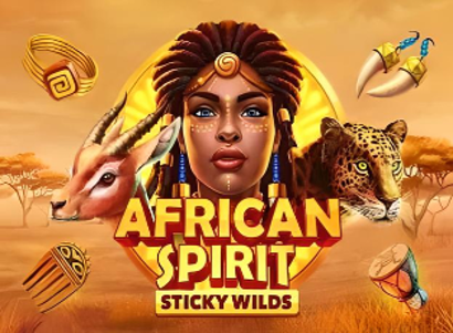 African Spirit Sticky Wilds Logo