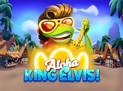 Aloha King Elvis Logo