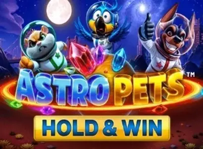 Astro Pets Hold and Win Logo