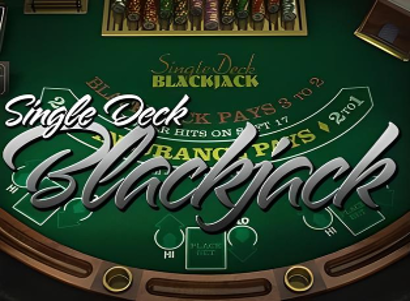BetSoft Single Deck Blackjack BetSoft Single Deck Blackjack Logo