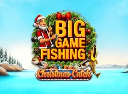 Big Game Fishing Christmas Catch Logo