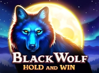 Black Wolf Hold and Win Logo