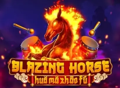 Blazing Horse huo ma zhao fu Logo