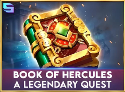 Book of Hercules a Legendary Quest Logo