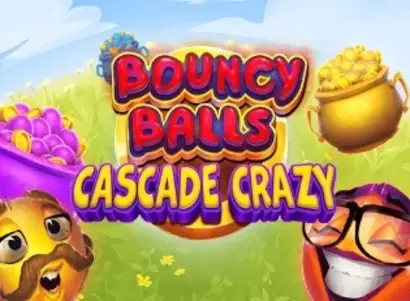 Bouncy Balls Cascade Crazy Logo