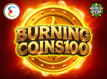 Burning Coins 100 Logo