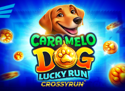 Caramelo Dog Lucky Run Logo