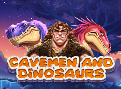 Cavemen and Dinosaurs Logo