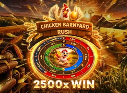 Chicken Barnyard Rush Chicken Barnyard Rush Logo
