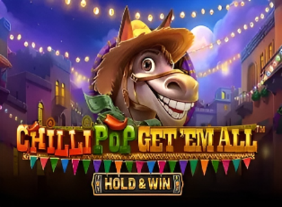 ChilliPop Get em All Hold and Win Logo
