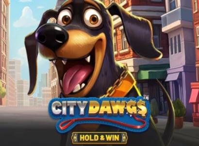 City Dawgs Hold and Win Logo