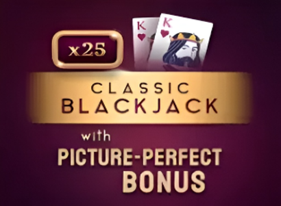 Classic Blackjack with Picture Perfect Bonus Logo
