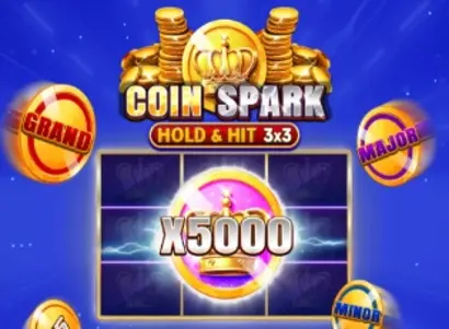 Coin Spark Hold and Hit 3x3 Coin Spark Hold and Hit 3x3 Logo