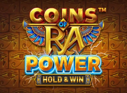 Coins of Ra Power Hold and Win Logo