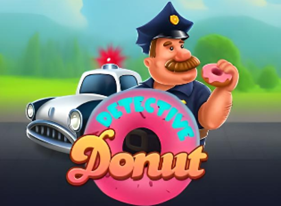 Detective Donut Logo