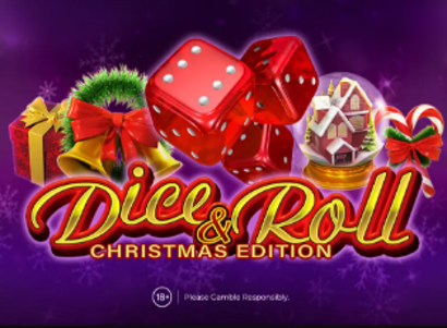 Dice and Roll Christmas Edition Logo