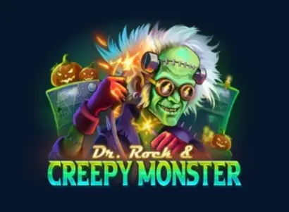 Dr Rock and Creepy Monster Logo