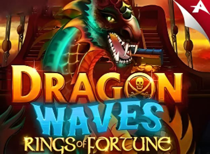 Dragon Waves Rings of Fortune Logo