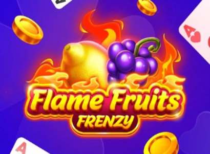Flame Fruits Frenzy Logo