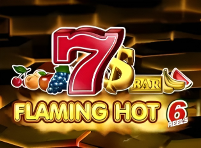 Flaming Hot 6 Reels Logo