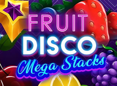 Fruit Disco Mega Stacks Logo