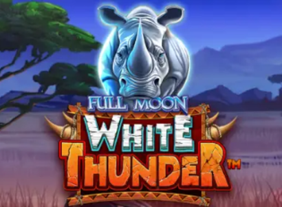 Full Moon White Thunder Logo