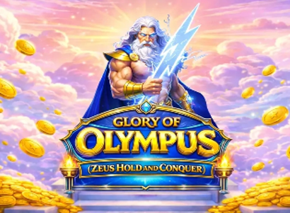 Glory of Olympus Zeus Hold and Conquer Logo