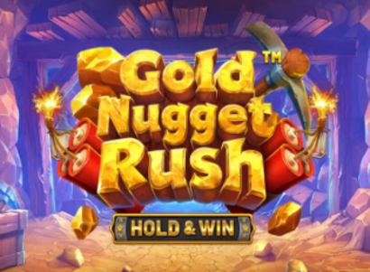 Gold Nugget Rush Hold and Win Logo