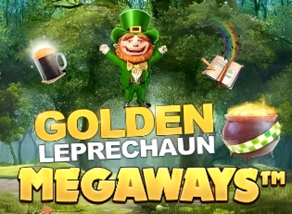 Golden Leprechaun Megaways Logo