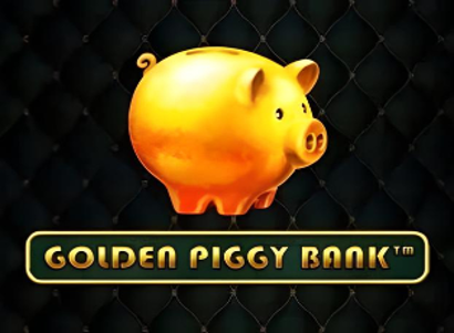 Golden Piggy Bank Logo