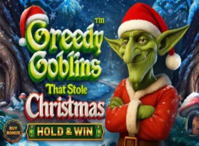 Greedy Goblins That Stole Christmas Hold and Win Logo