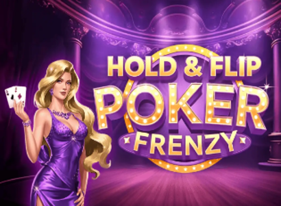Hold and Flip Poker Frenzy Logo