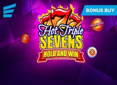 Hot Triple Sevens Hold and Win Logo
