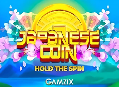 Japanese Coin Hold The Spin Logo