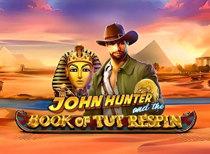 John Hunter and the Book of Tut Respin Logo