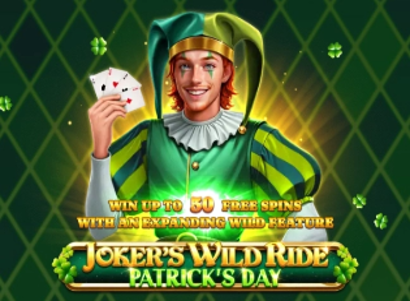 Jokers Wild Ride Patricks Day Logo