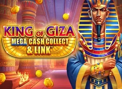 King of Giza Mega Cash Collect and Link Logo