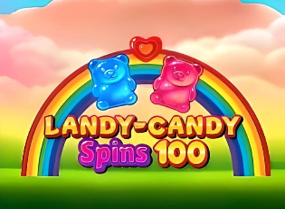 Landy Candy Spins 100 Logo