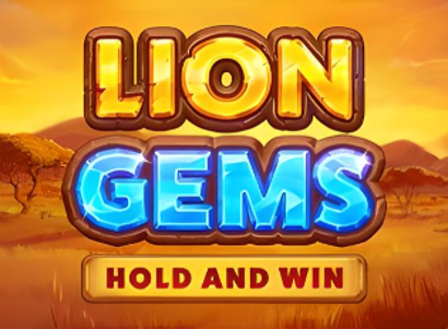 Lion Gems Hold and Win Logo