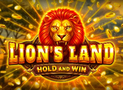 Lions Land Hold and Win Logo