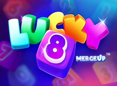 Lucky 8 Merge Up Logo