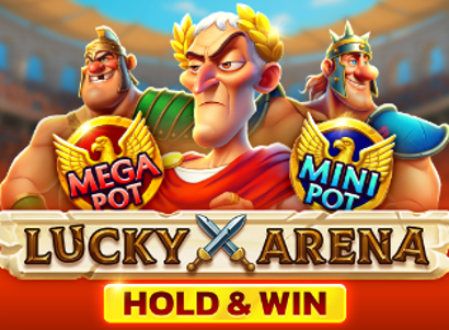 Lucky Arena Hold And Win Logo